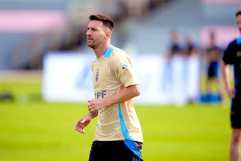 Messi rất thoải mái trong suốt quá trình chuẩn bị cho Copa America